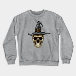 SKULL HEAD WITCH Crewneck Sweatshirt